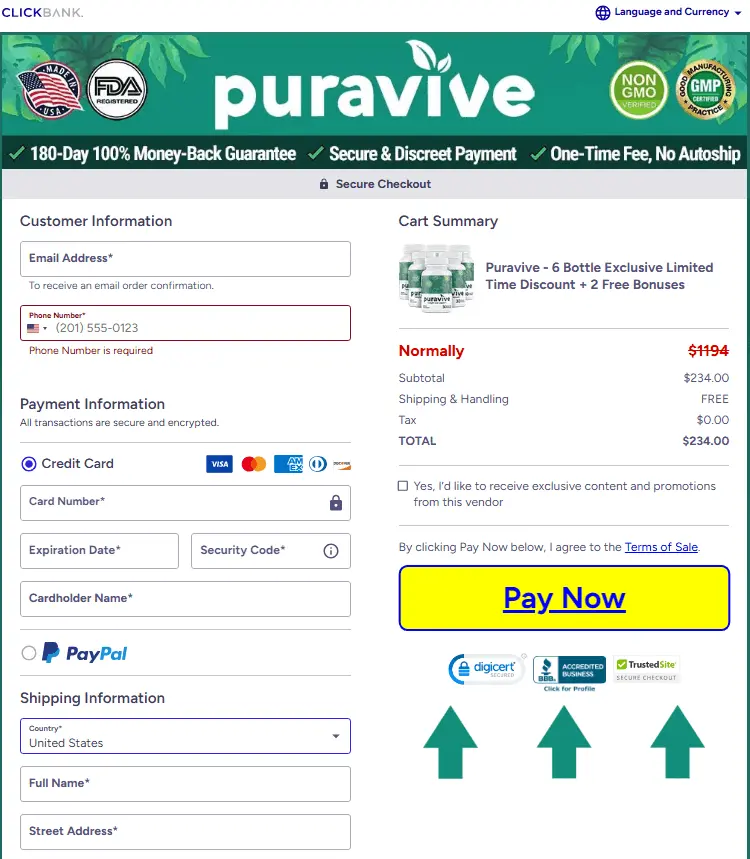 puravive-order-page